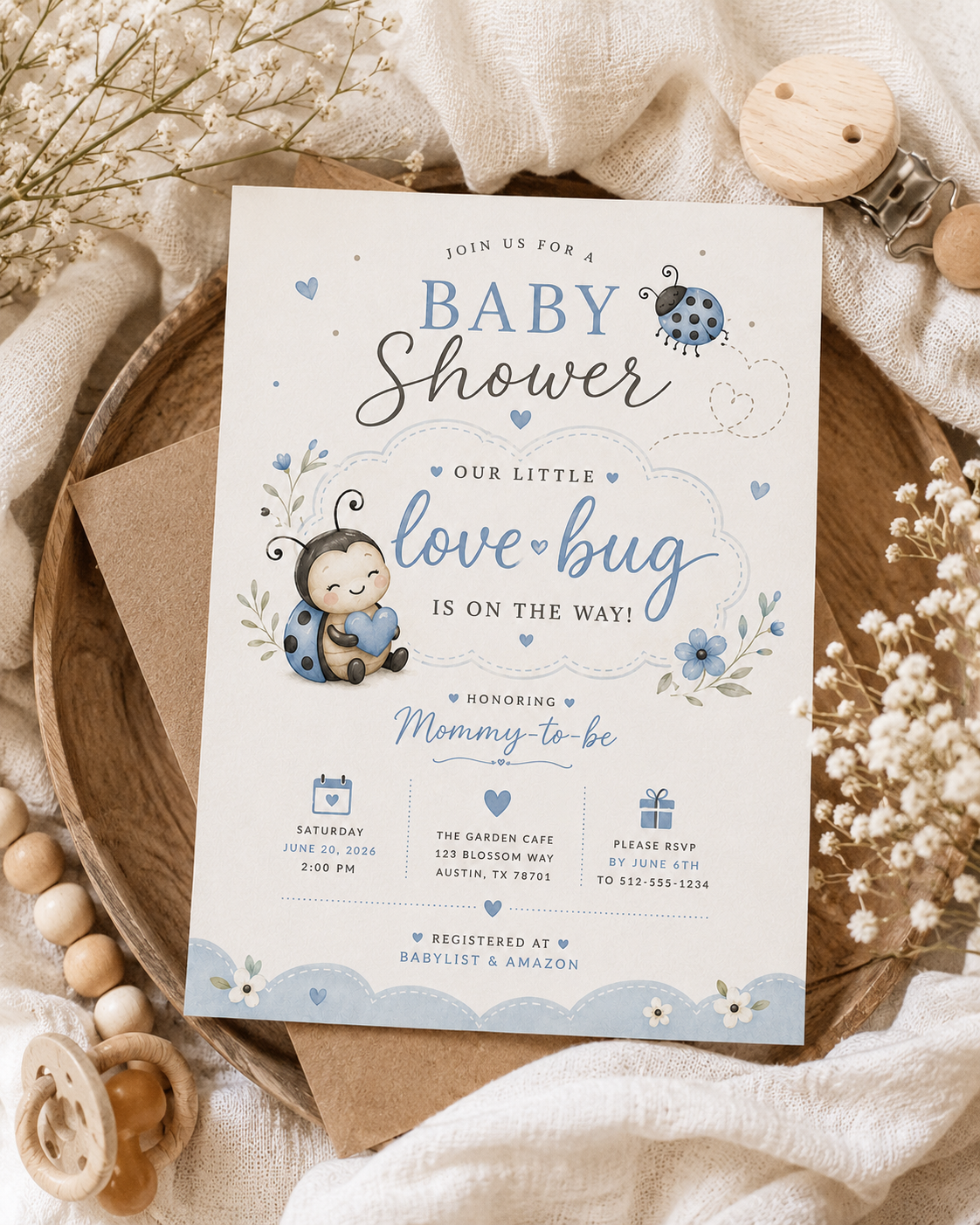 baby shower invitation