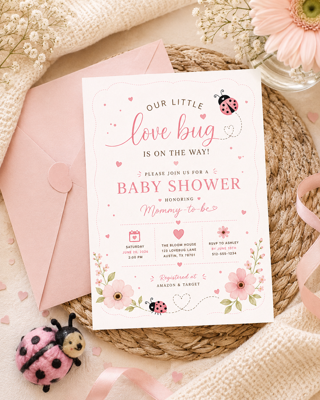 baby shower invitation