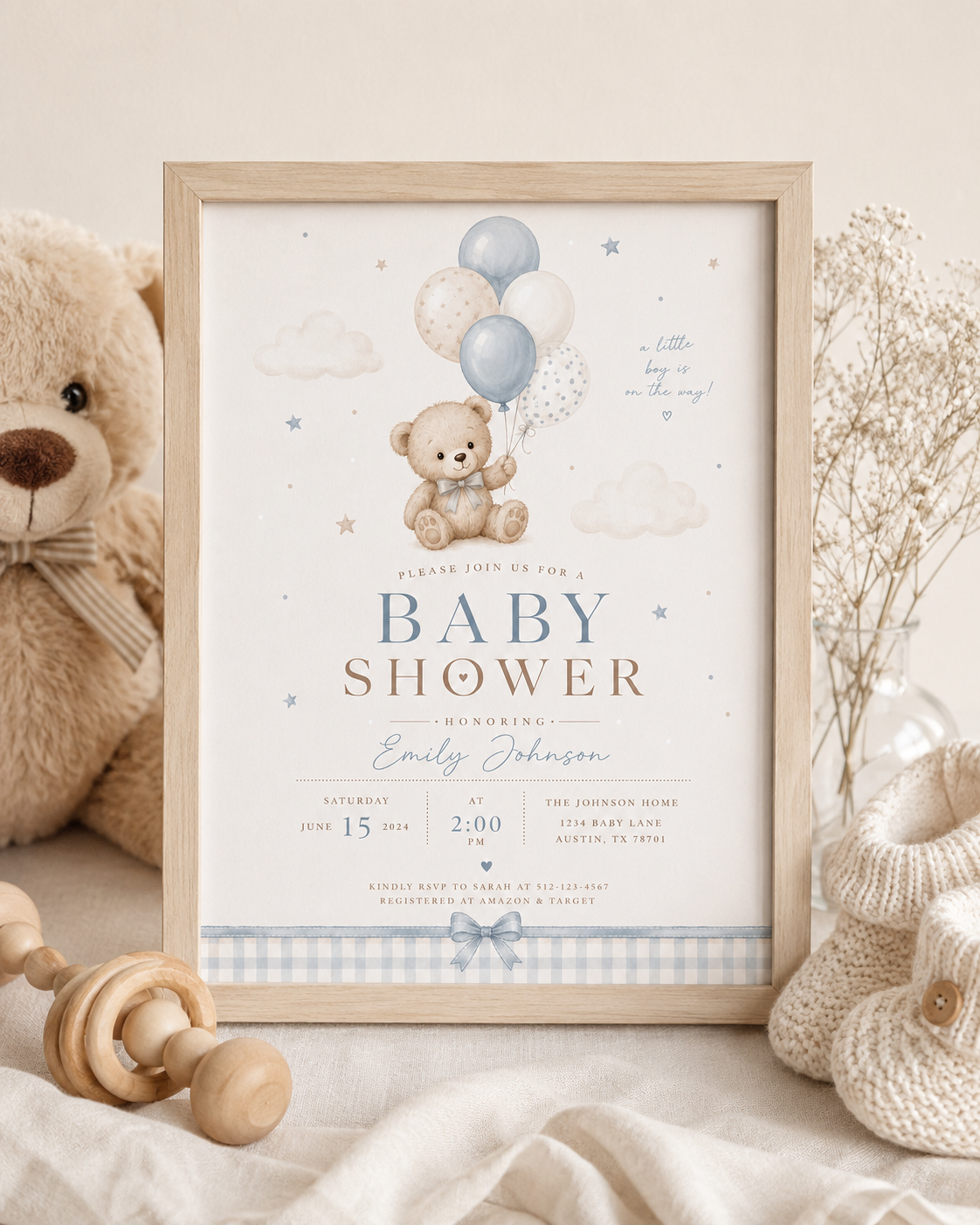 baby shower invitation