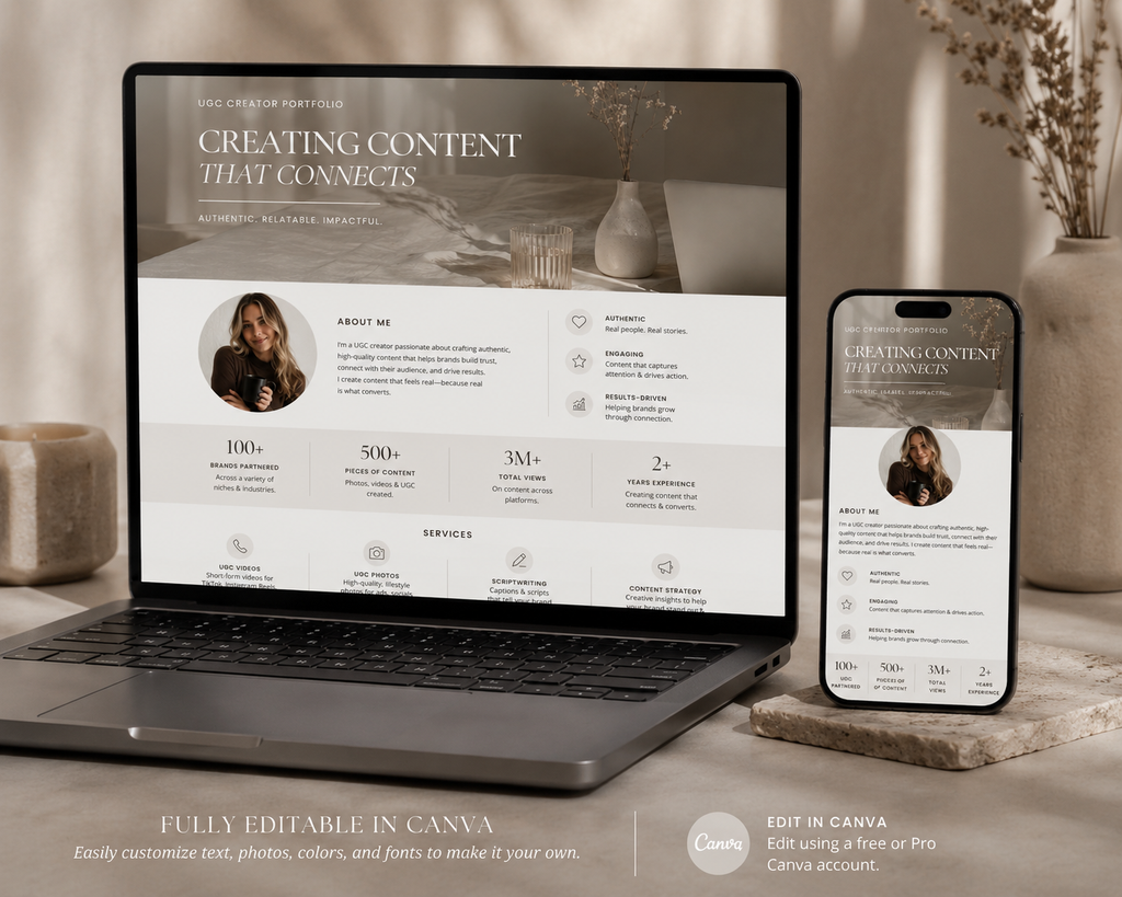 ugc creator portfolio